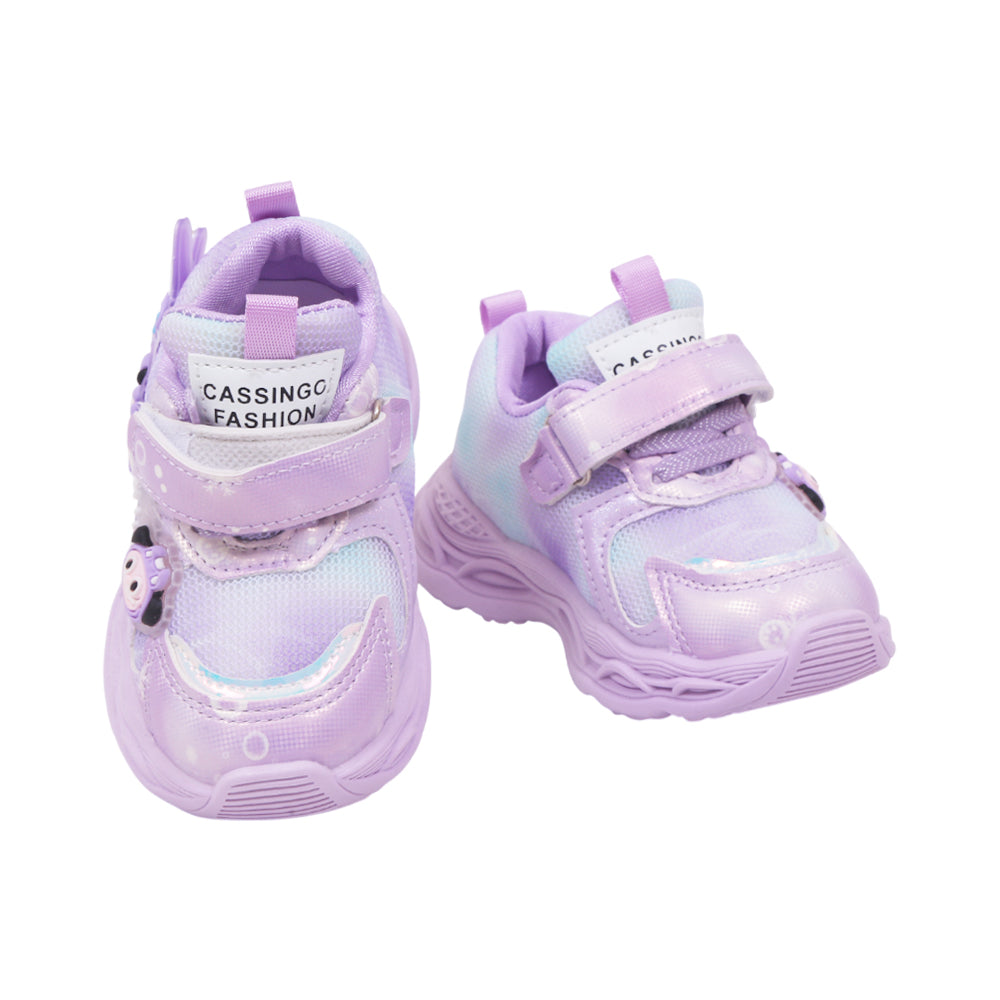 GIRLS JOGGER IR 23 PURPLE 2777 21-25