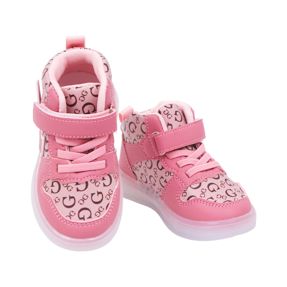 GIRLS LONG SHOES IR 24 PINK A-25-1 22-26