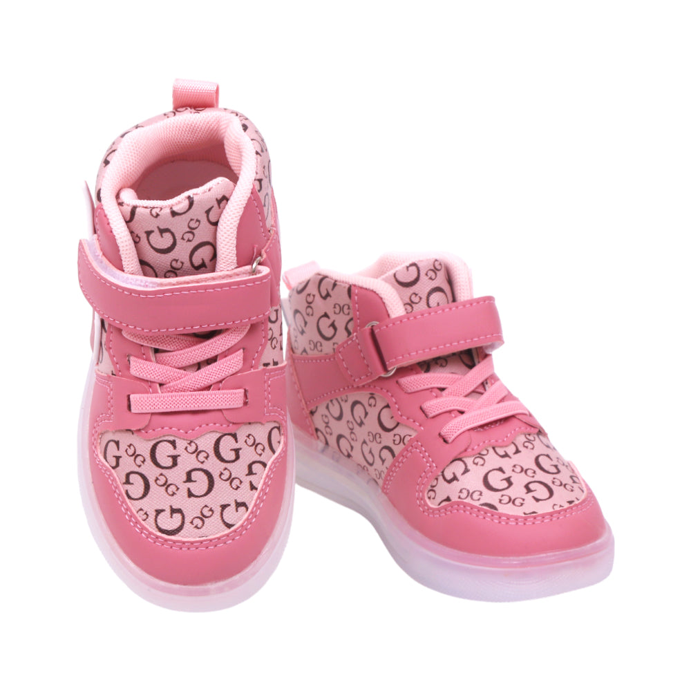 GIRLS LONG SHOES IR 26 PINK A-25-1 22-26