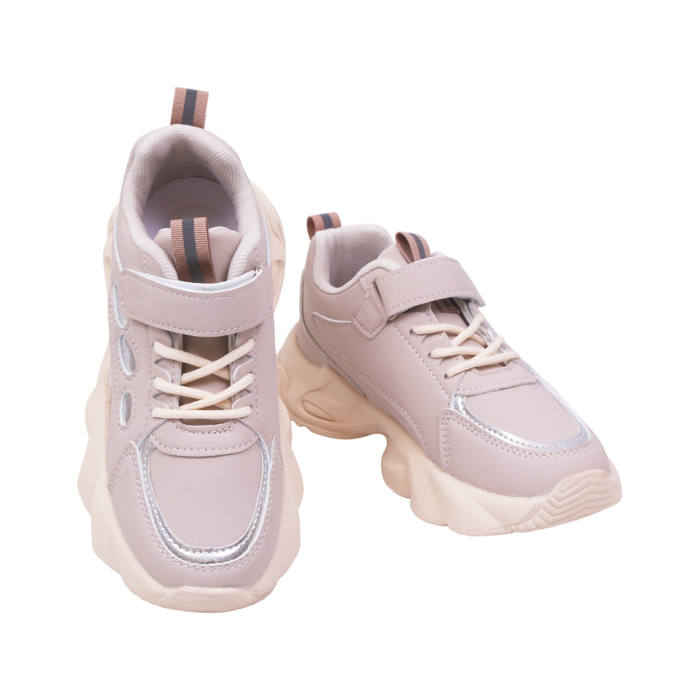 GIRLS JOGGER IR 33 BEIGE K0629 32-37