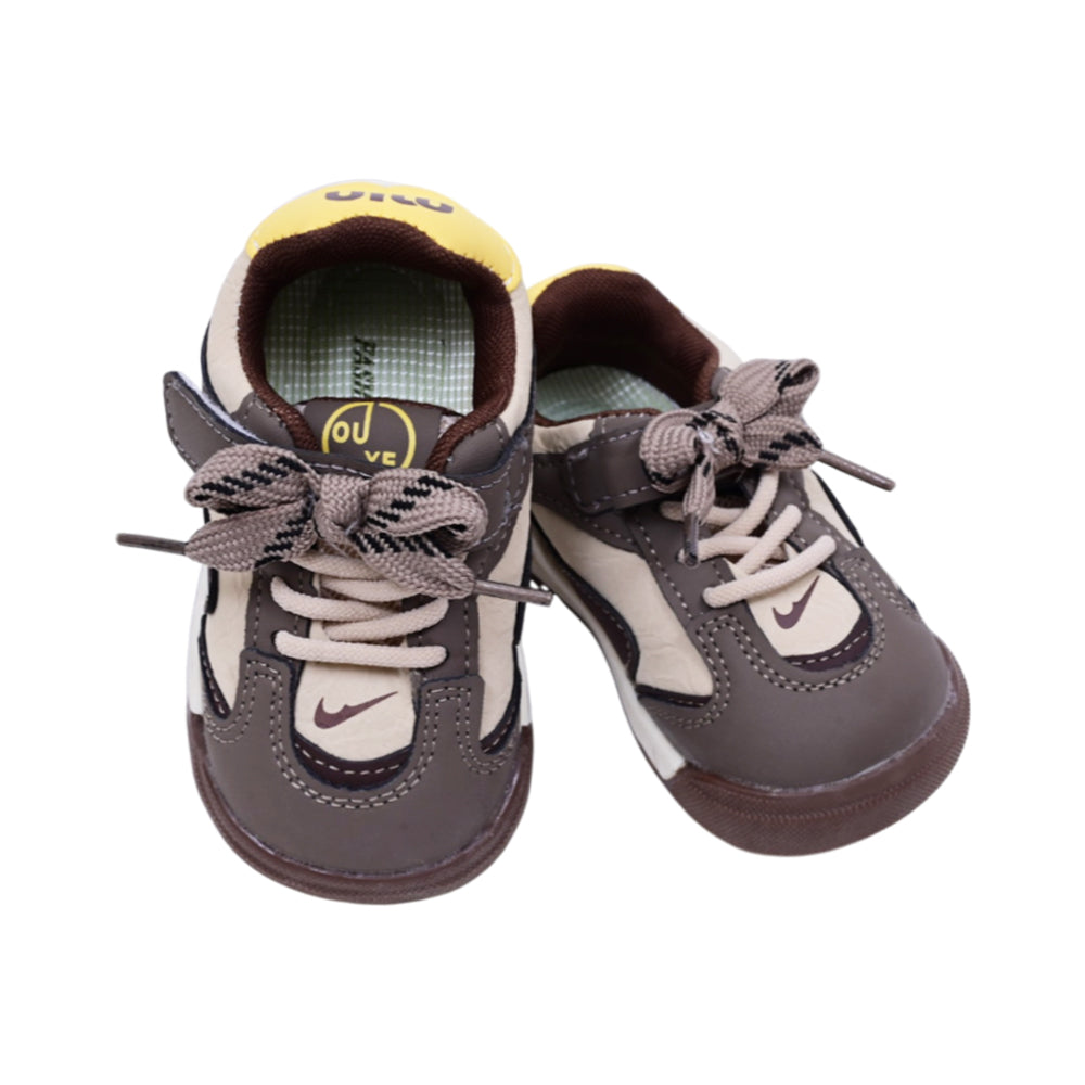 BOYS SHOES IR COFFEE 312 17-21