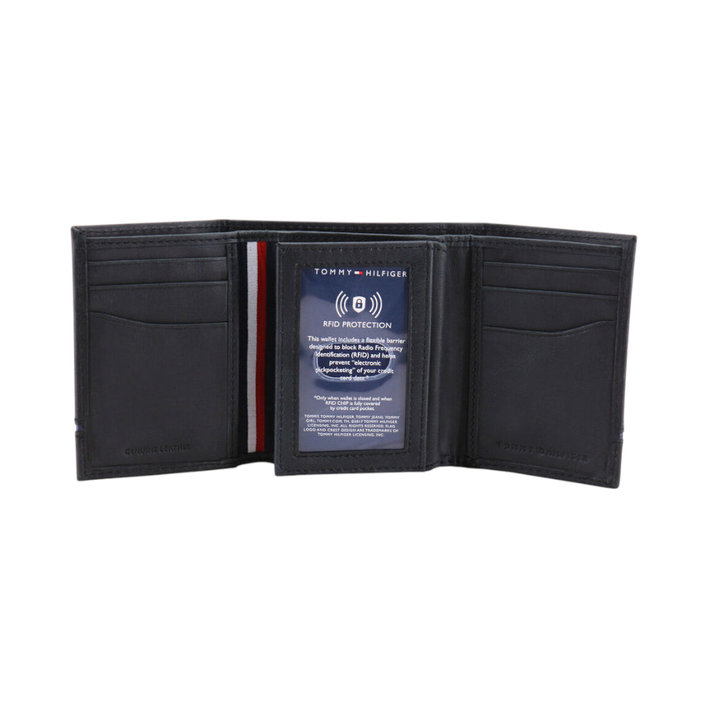 TOMMY HILFIGER MEN WALLET 31TL110044-001 BLK