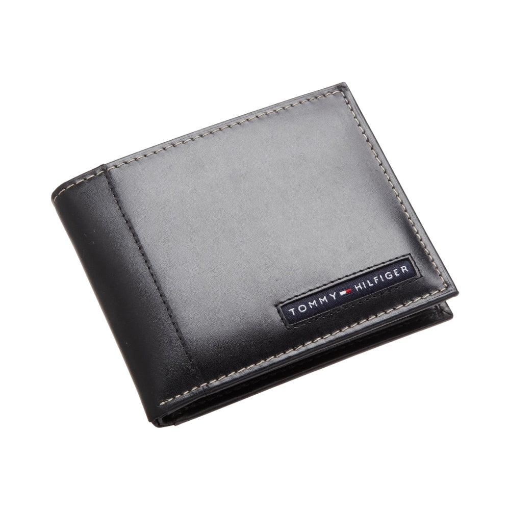TOMMY HILFIGER MEN WALLET 31TL22X063-001 BLK