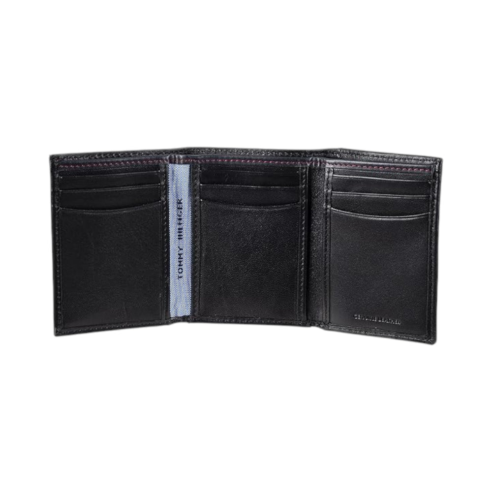 TOMMY HILFIGER MEN WALLET 31TL25X020-001 BLK