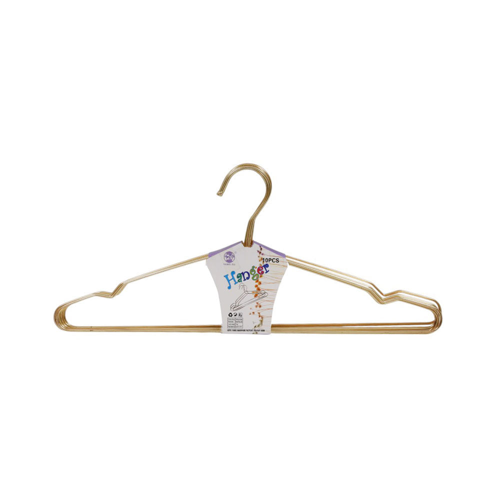 YAMEI OU STEEL GOLDEN HANGER 10PC IR A308-311-0181