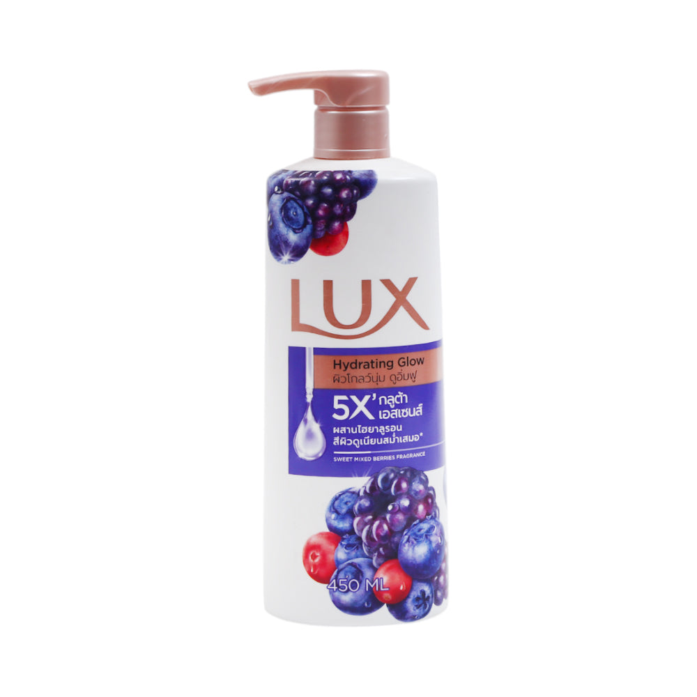 LUX SHOWER GEL HYDRATING GLOW MIXED BERRIES 450 ML
