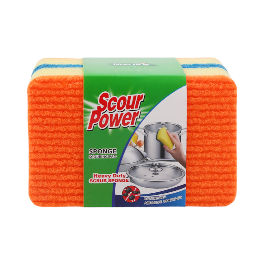 SCOUR POWER SPONGE 2PC RECTANGULAR IR 100714/G7-8