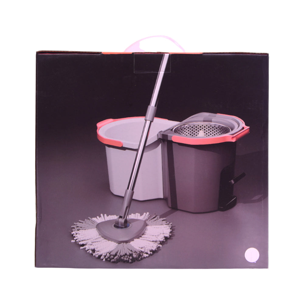 TWIN SPIN MOP BUCKET W-PADEL IR LV-A03-2