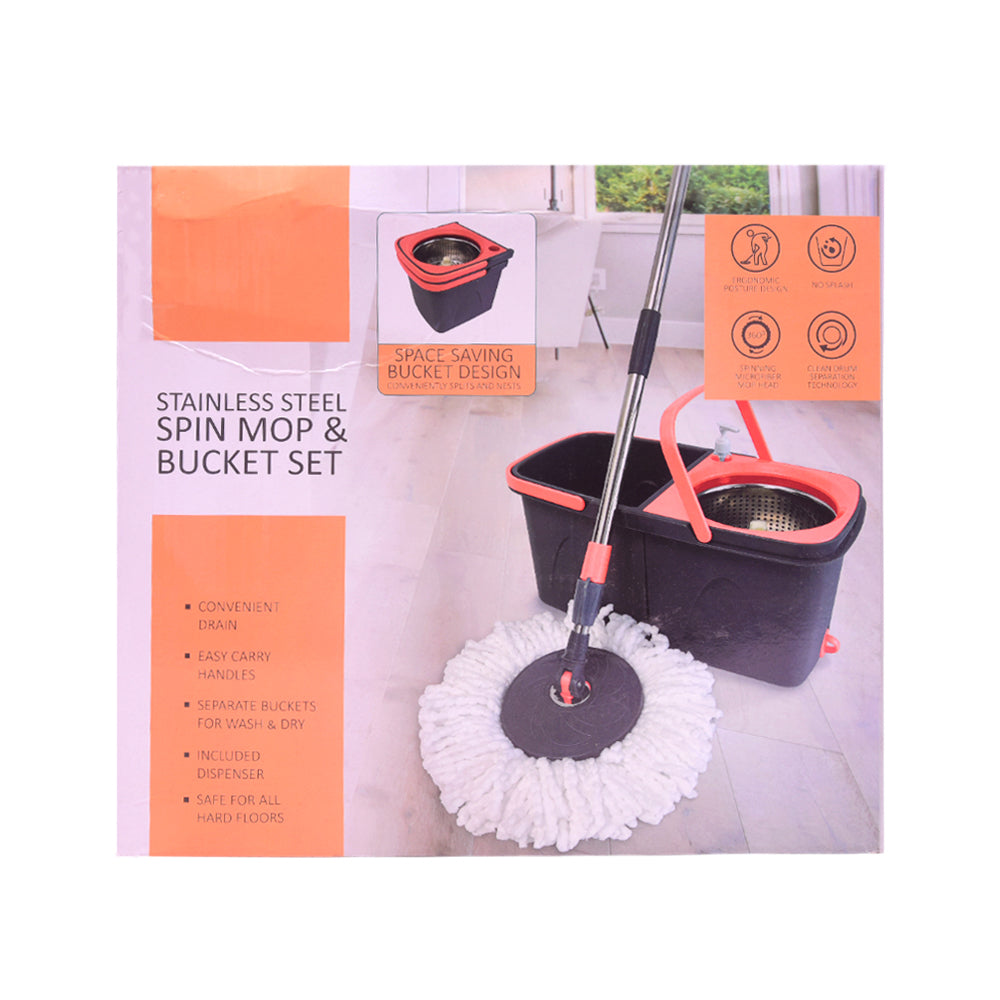 STEEL SPIN MOP BUCKET IR LV-A03