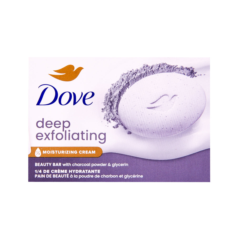 DOVE SOAP DEEP EXFOLIATING CHARCOAL POWDER 106 GM