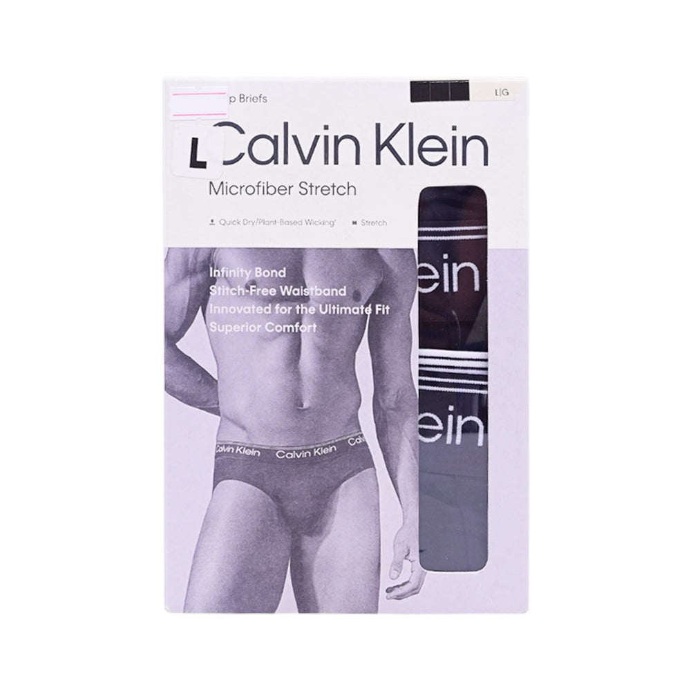 CK MEN BRIEFS P-3 NB4408-001 BLK L (IR)
