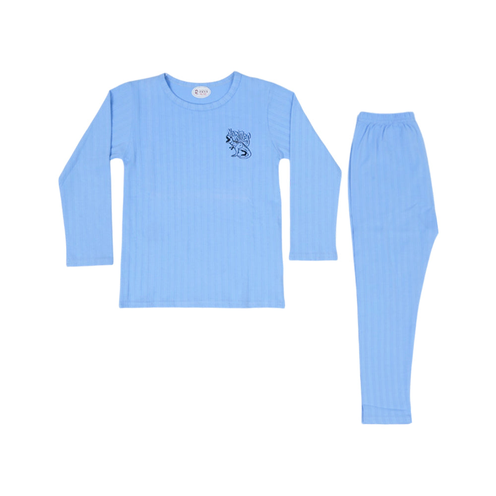 UNISEX L/S 2PC SLEEPING SUIT 75 ZHW-25 3-4 YEAR 7195