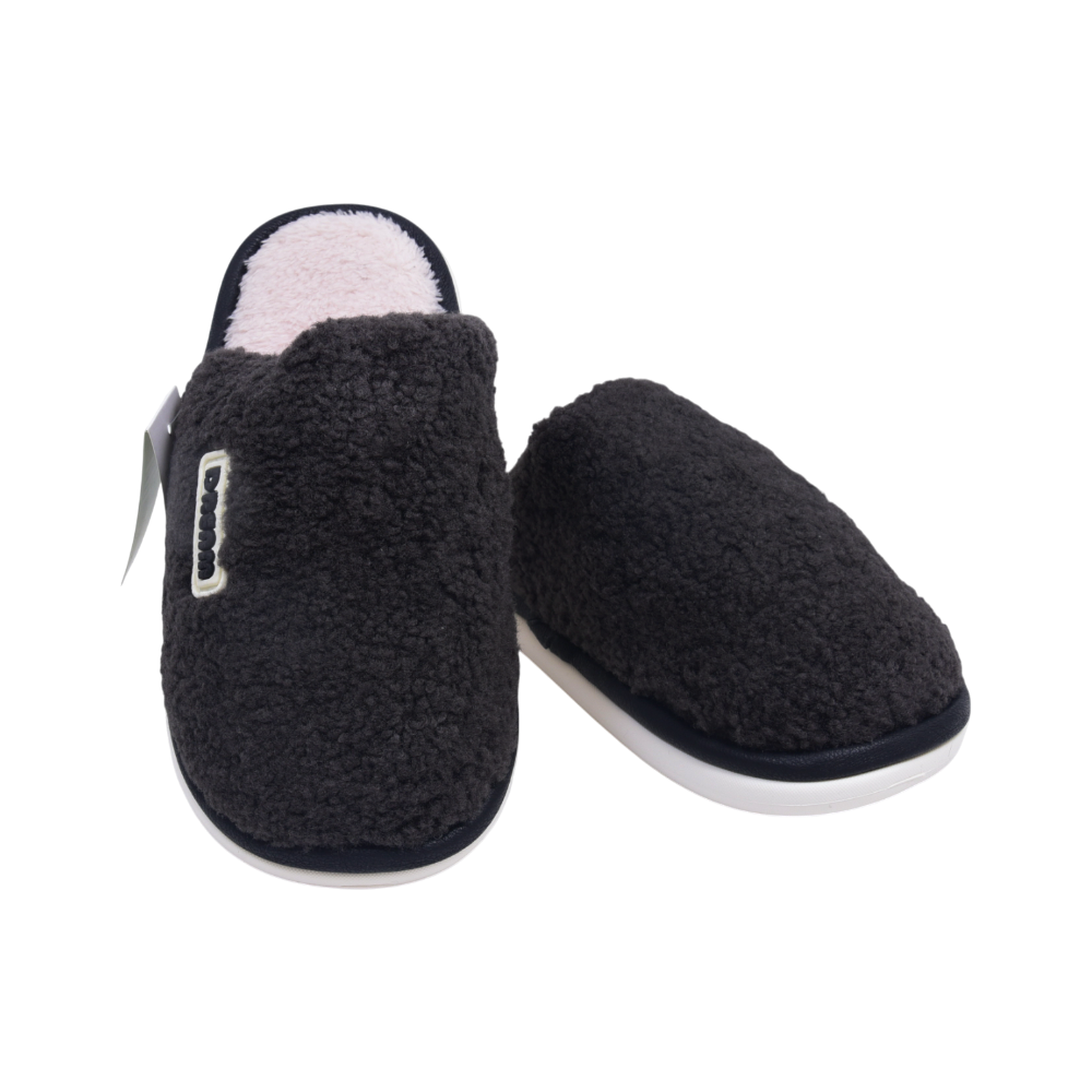 MENS CARPET SLIPPER IR 42-43 BLACK 25-112 40-45