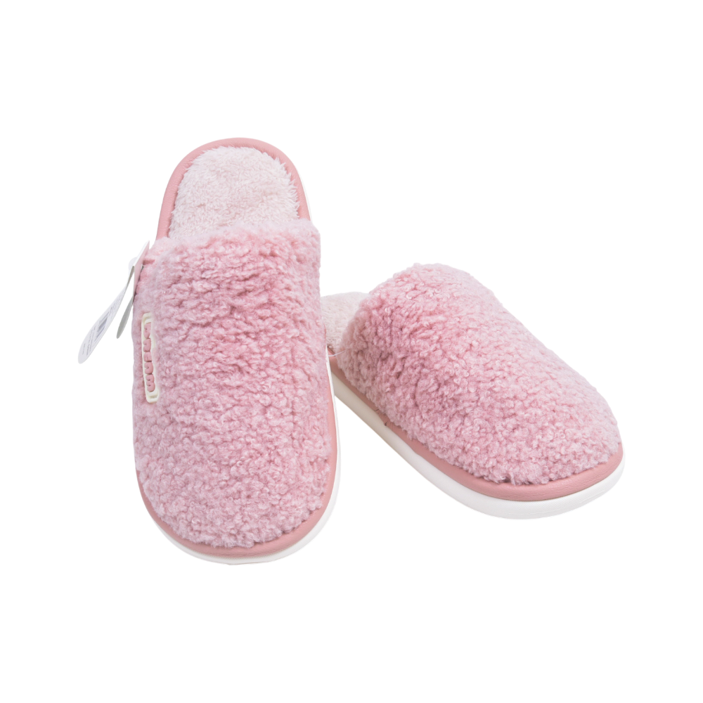 LADIES CARPET SLIPPER IR 38-39 PINK 25-112 36-41