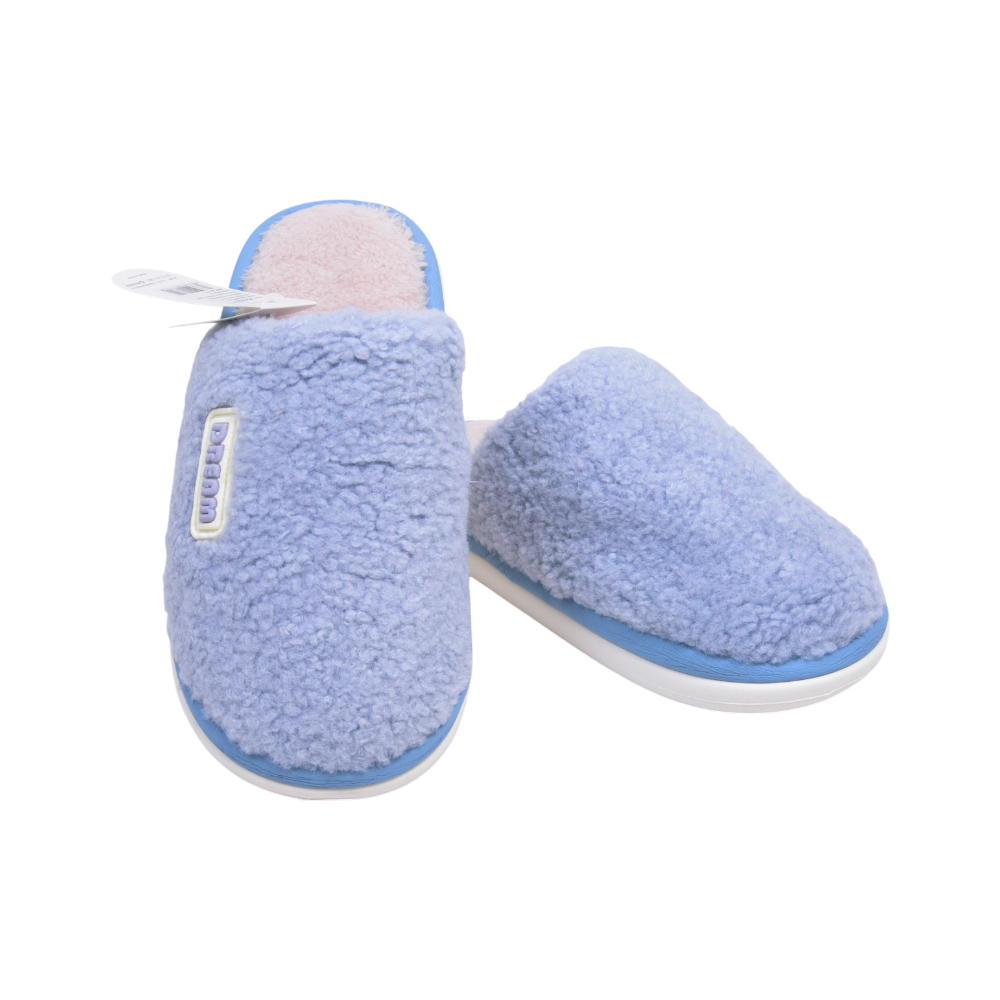 LADIES CARPET SLIPPER IR 38-39 BLUE 25-112 36-41
