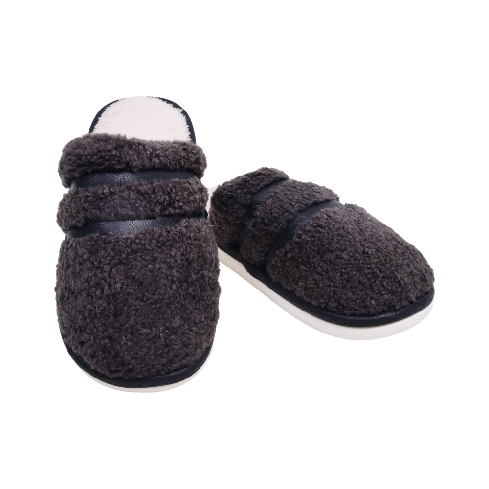 MENS CARPET SLIPPER IR 44-45 BLACK 25-77 40-45