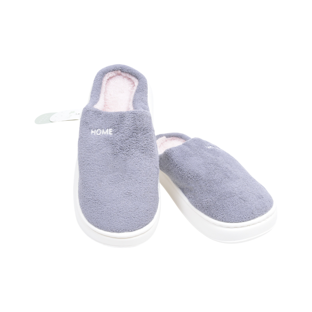 MENS CARPET SLIPPER IR 44-45 GREY 25-22 40-45