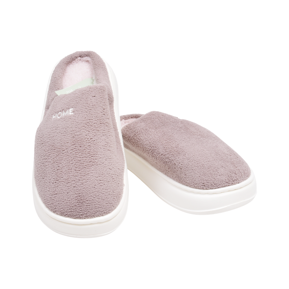 MENS CARPET SLIPPER IR 44-45 L-GREY 25-22 40-45