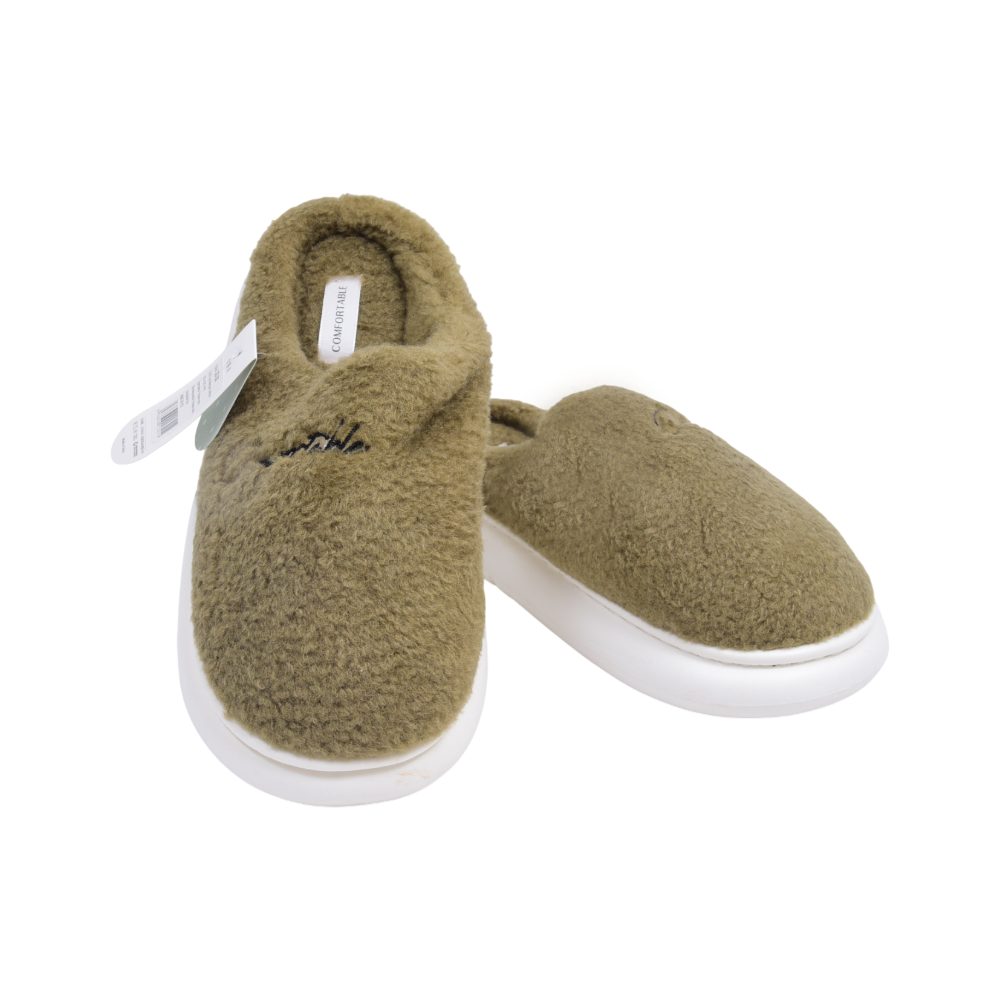 MENS CARPET SLIPPER IR 42-43 GREEN 25-28 40-45