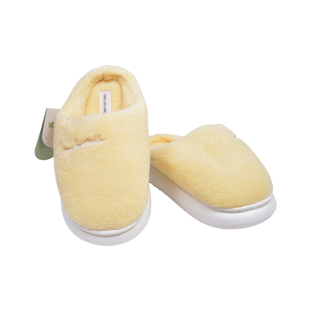 LADIES CARPET SLIPPER IR 36-37 YELLOW 25-28 36-41