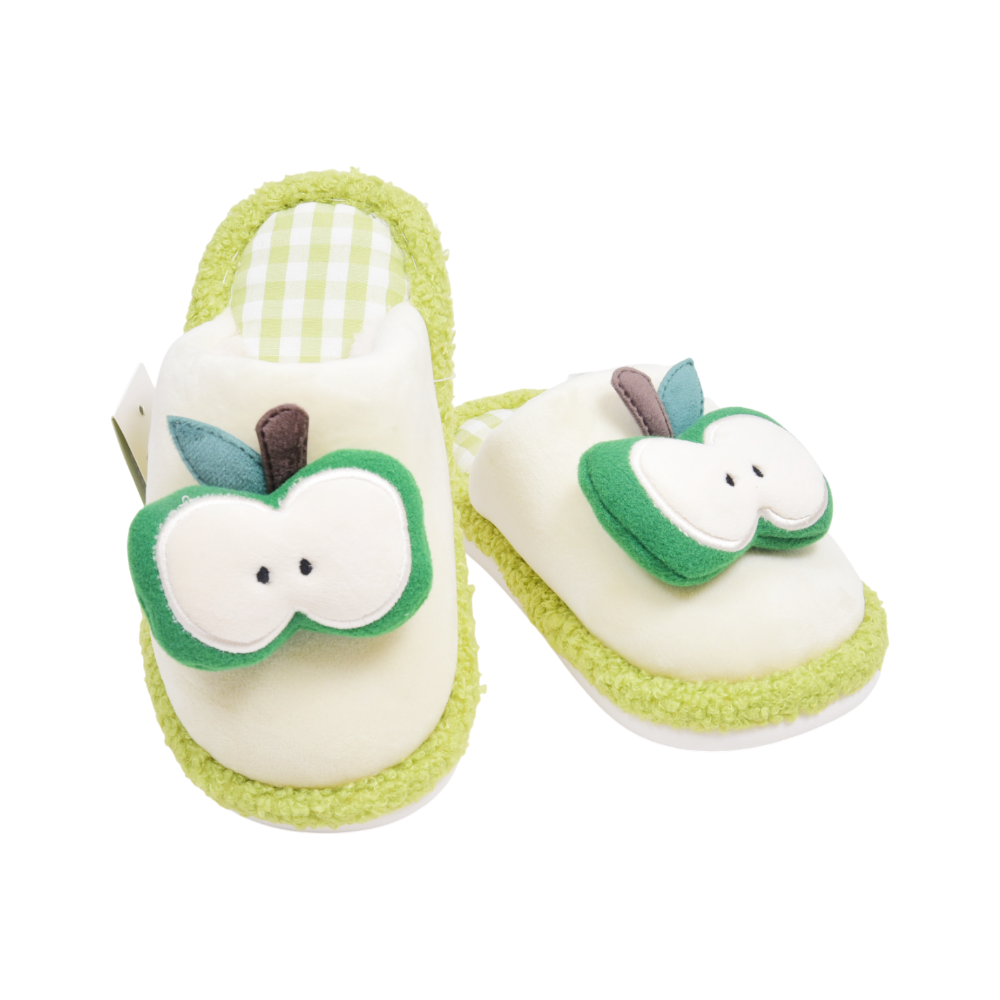 GIRLS CARPET SLIPPER IR 32-33 GREEN 25-91-1 30-35