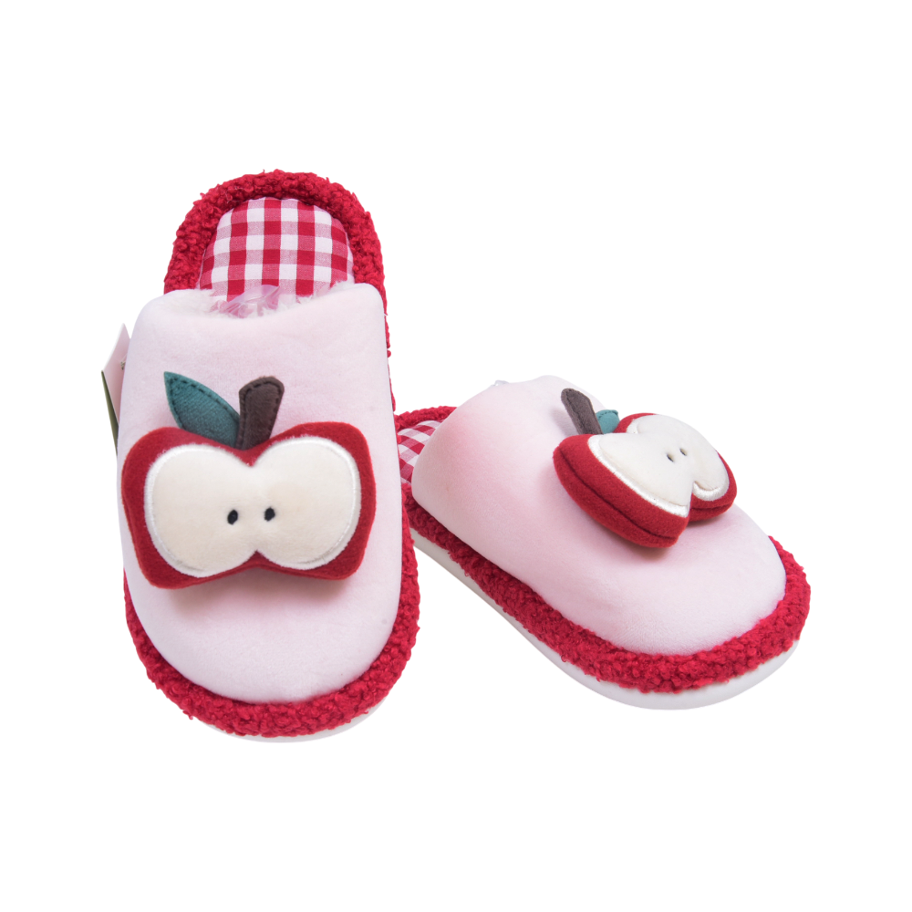GIRLS CARPET SLIPPER IR 34-35 RED 25-91-1 30-35 PVC