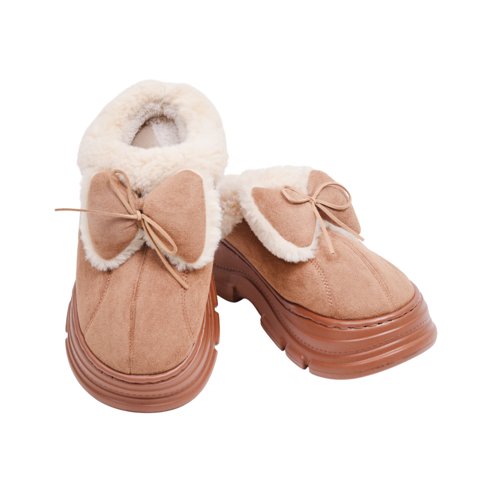LADIES CARPET SLIPPER IR 36-37 CAMEL 25-103 36-41