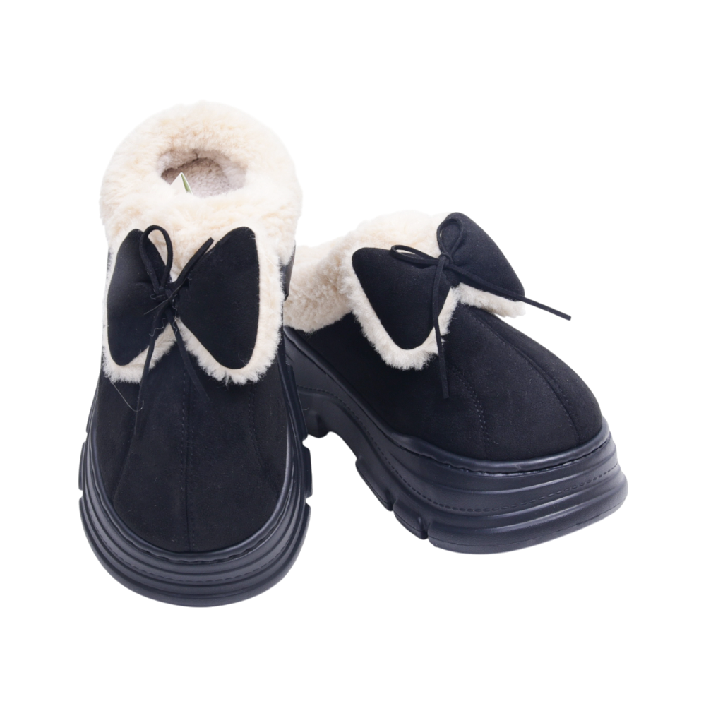 LADIES CARPET SLIPPER IR 36-37 BLACK 25-103 36-41