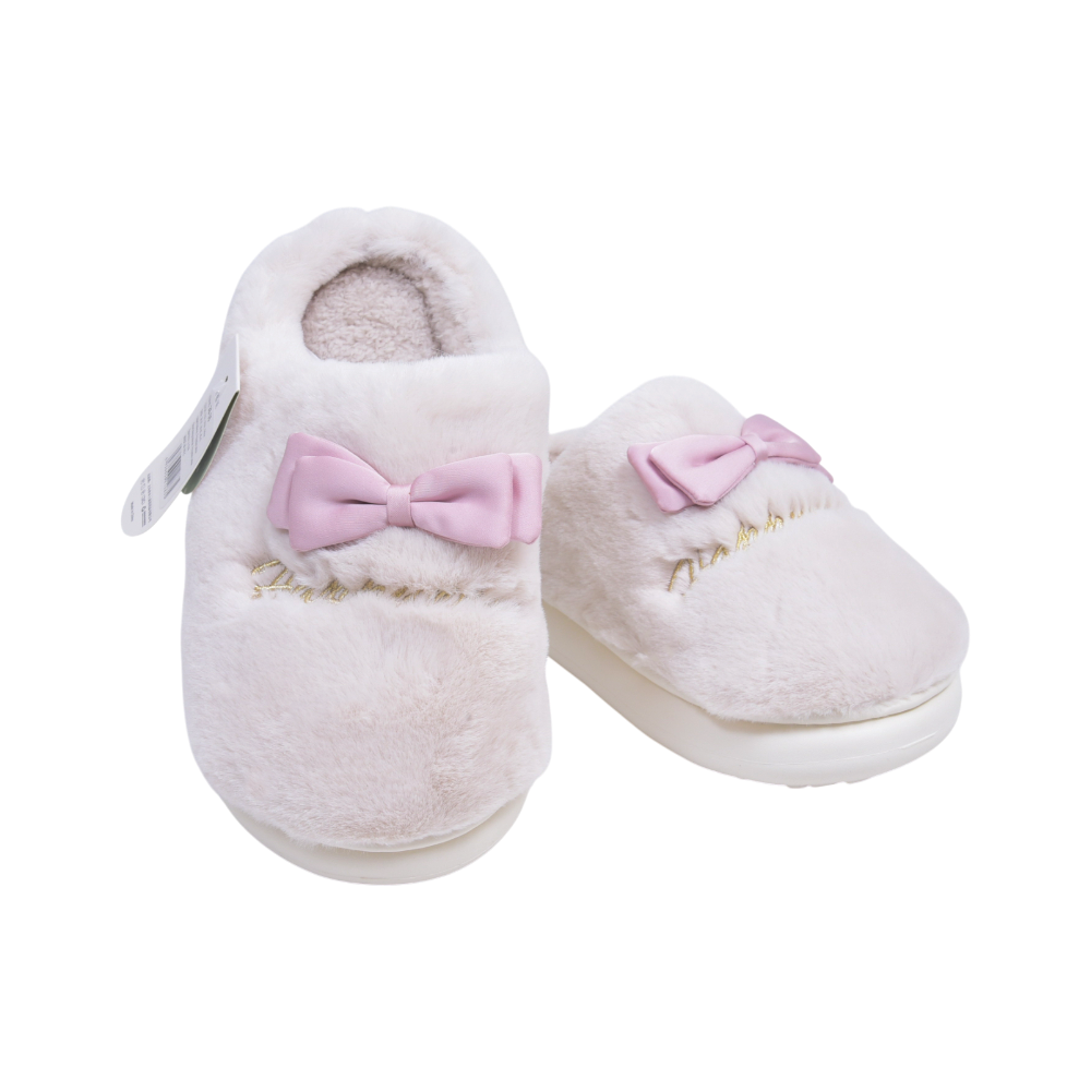 LADIES CARPET SLIPPER IR 38-39 OFF-WHITE 25-35 36-41