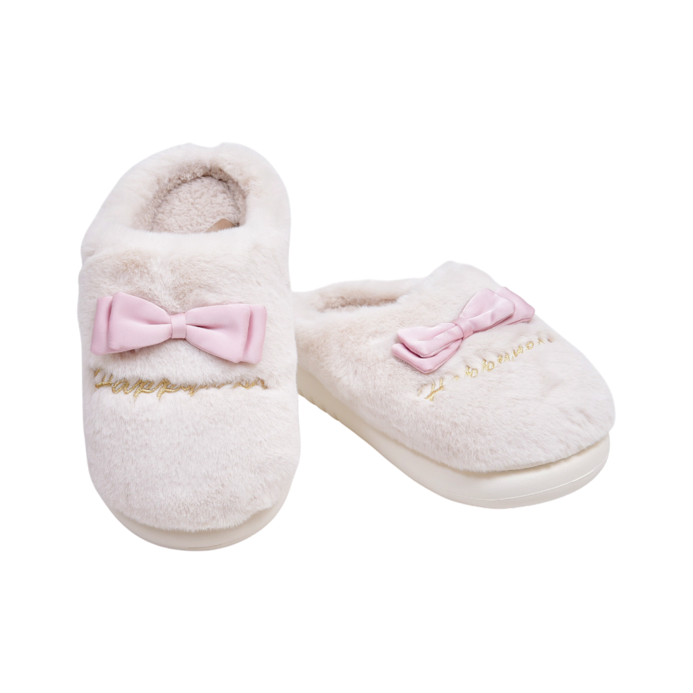 LADIES CARPET SLIPPER IR 36-37 OFF-WHITE 25-35 36-41