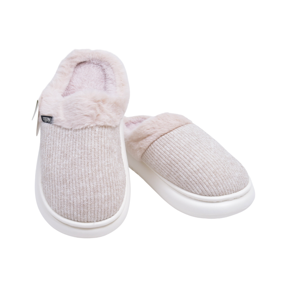 LADIES CARPET SLIPPER IR 38-39 OFF-WHITE 25-65 36-41