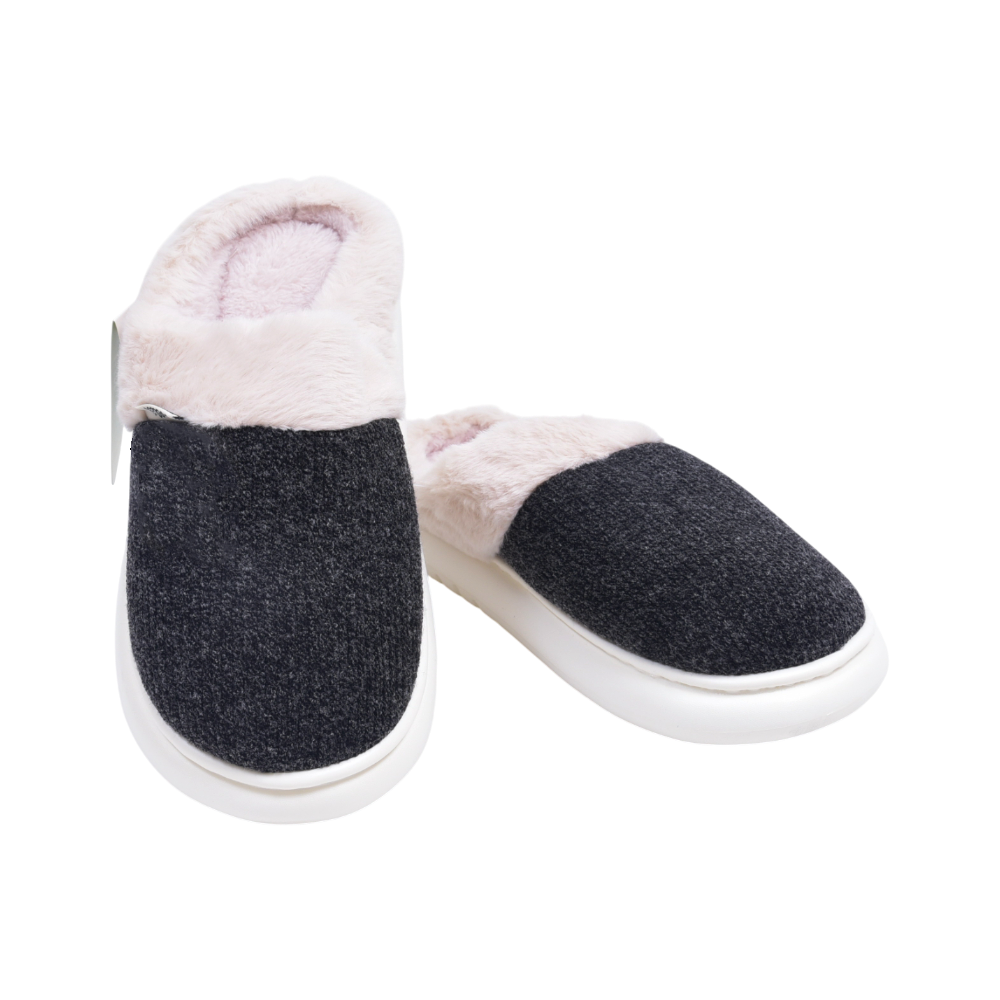 MENS CARPET SLIPPER IR 44-45 BLACK 25-65 40-45