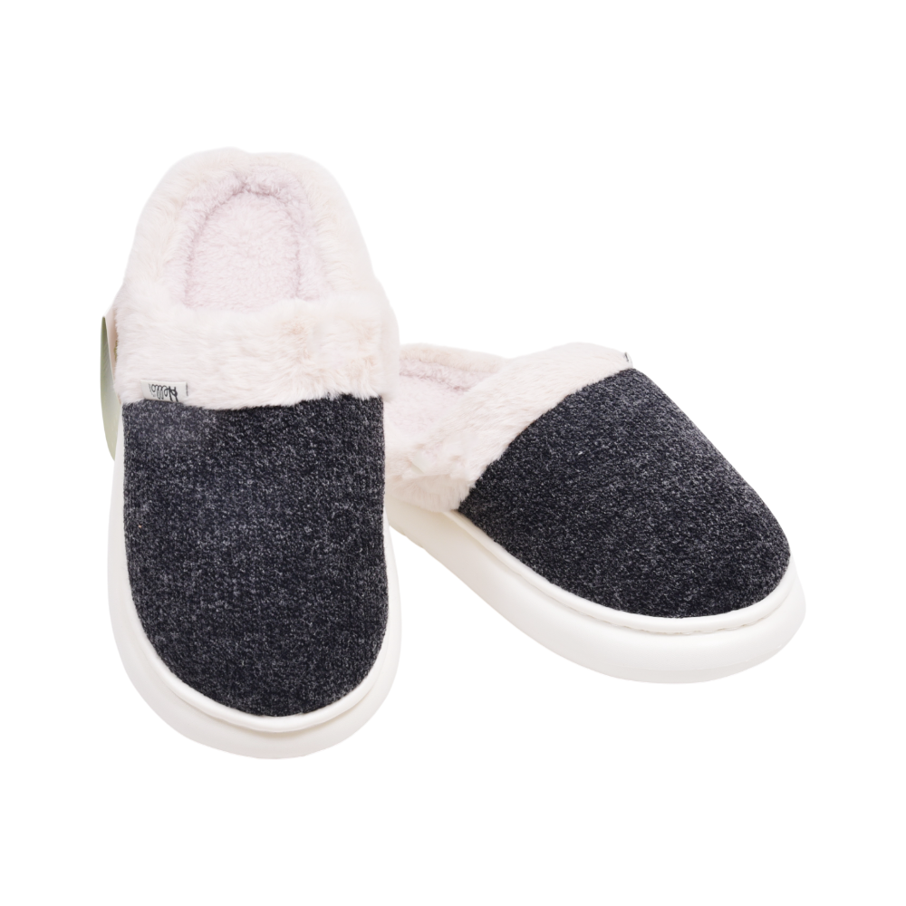 MENS CARPET SLIPPER IR 42-43 BLACK 25-65 40-45