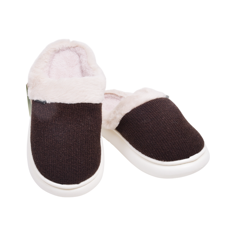 MENS CARPET SLIPPER IR 44-45 COFFEE 25-65 40-45