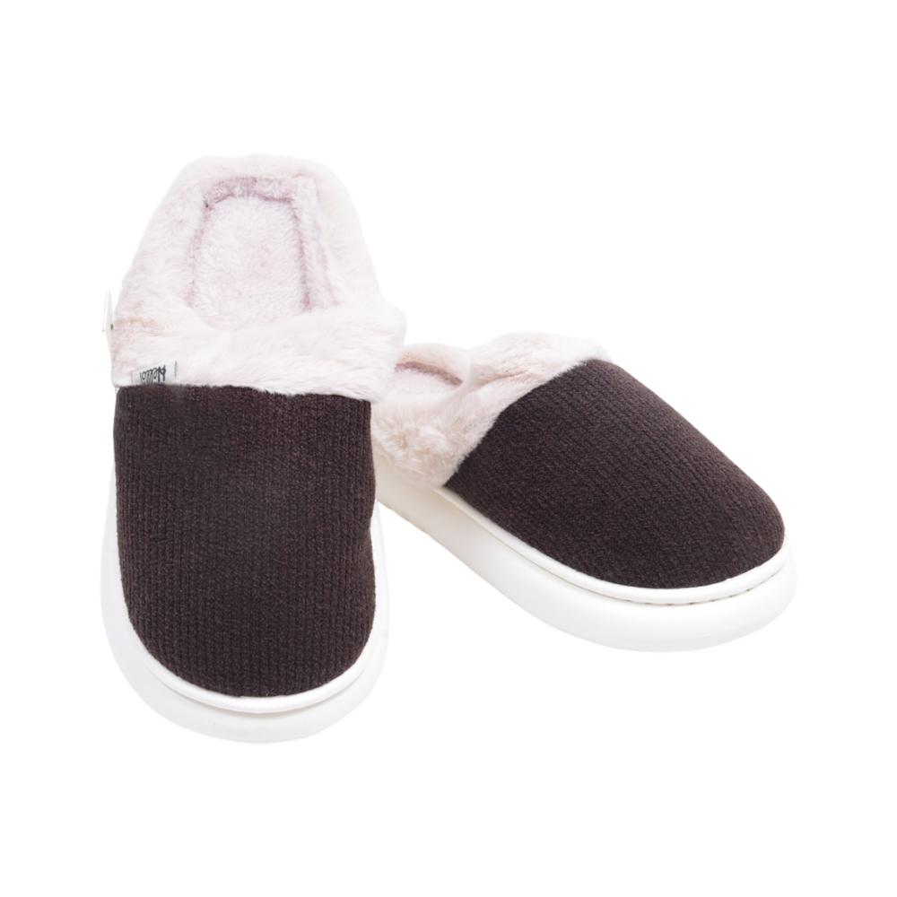 MENS CARPET SLIPPER IR 42-43 COFFEE 25-65 40-45