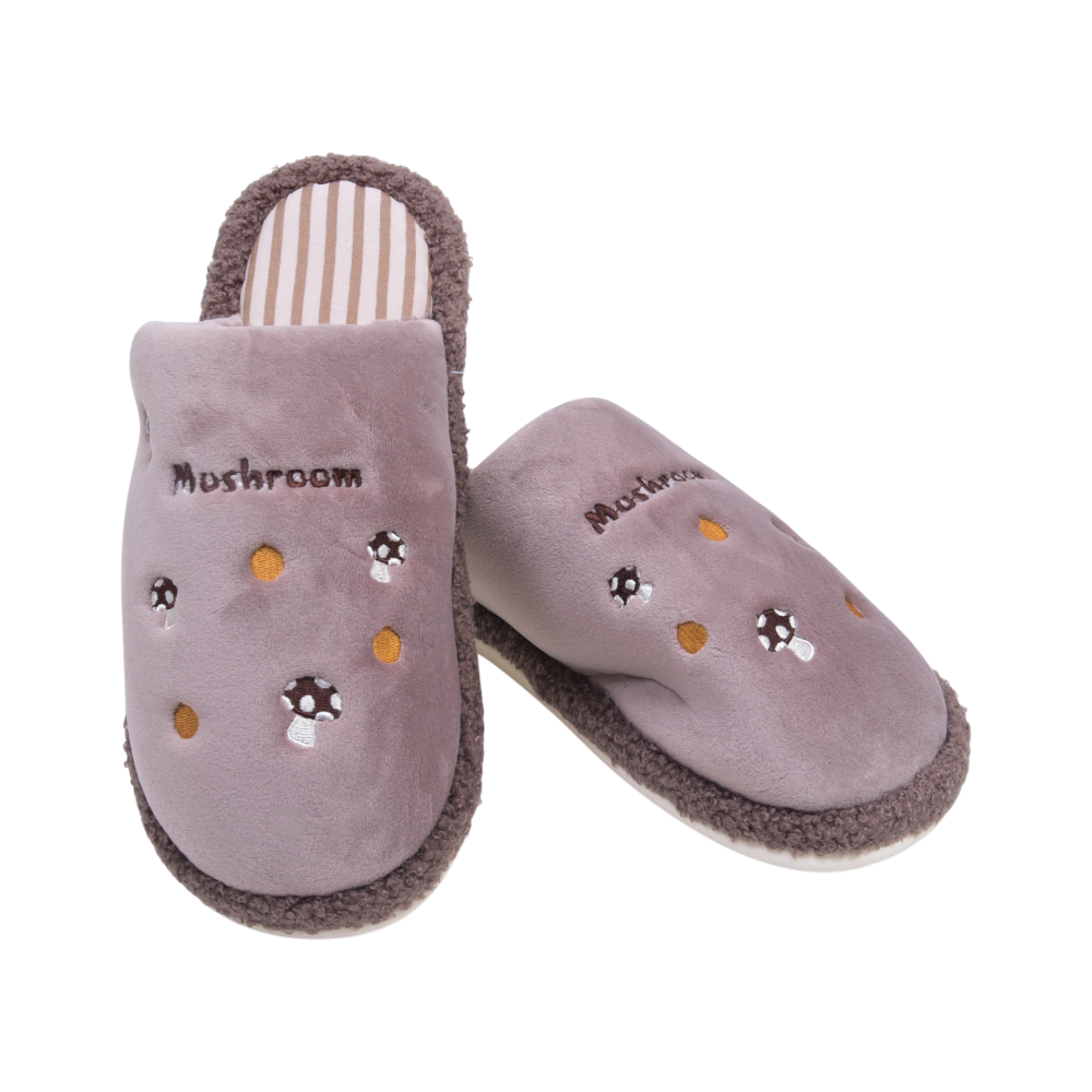 MENS CARPET SLIPPER IR 44-45 COFFEE 25-92 40-45
