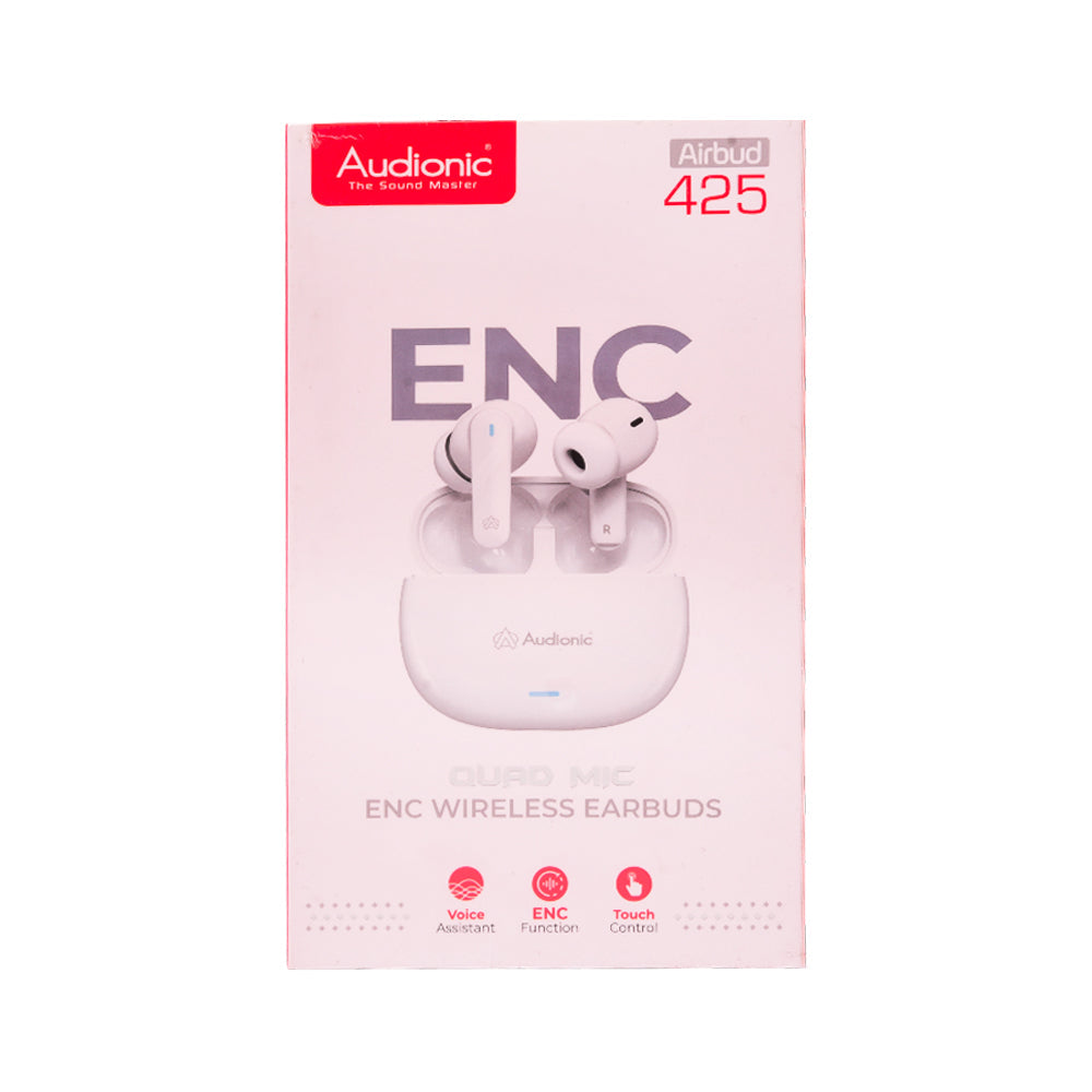 AUDIONIC EARBUDS AIRBUD 425 WHITE