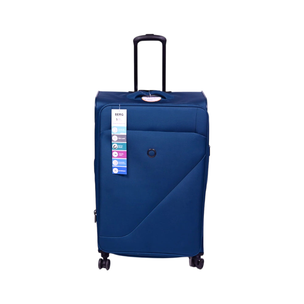 BERG GERMAN TROLLEY CASE DESTINATION BLUE 28 INCH