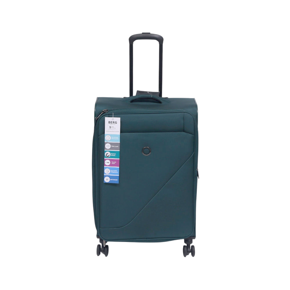 BERG GERMAN TROLLEY CASE DESTINATION GREEN 24 INCH