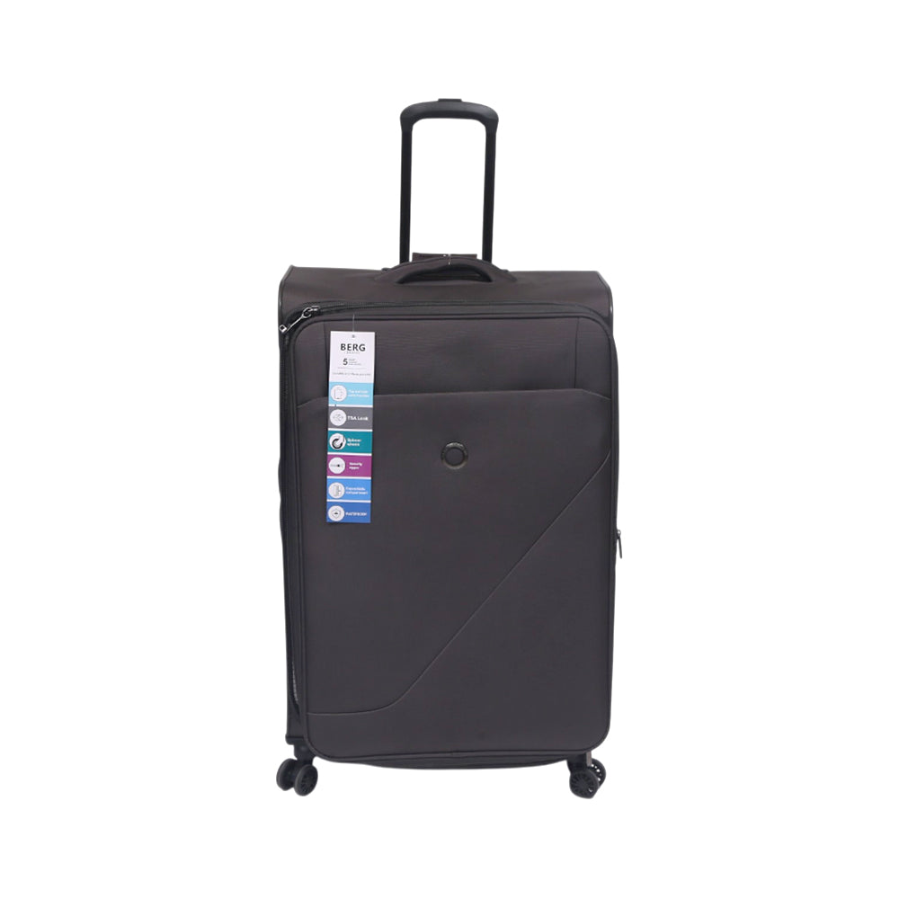 BERG GERMAN TROLLEY CASE DESTINATION GREY 28 INCH