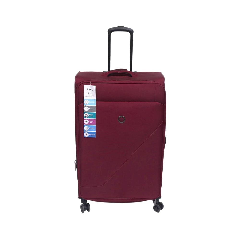 BERG GERMAN TROLLEY CASE DESTINATION RED 28 INCH