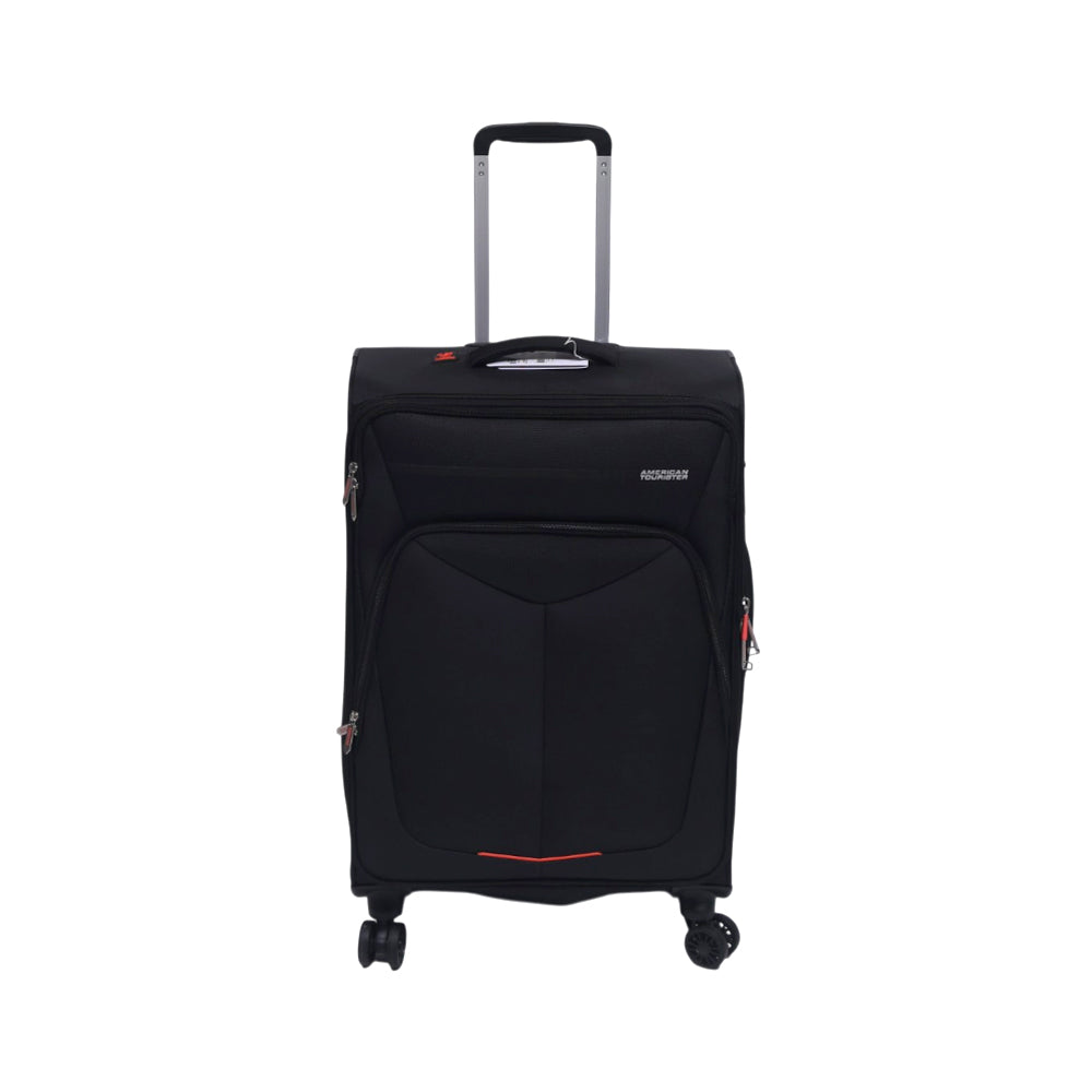 AMERICAN TOURISTER TROLLEY CASE SUMMER FUNK BLACK 24 INCH