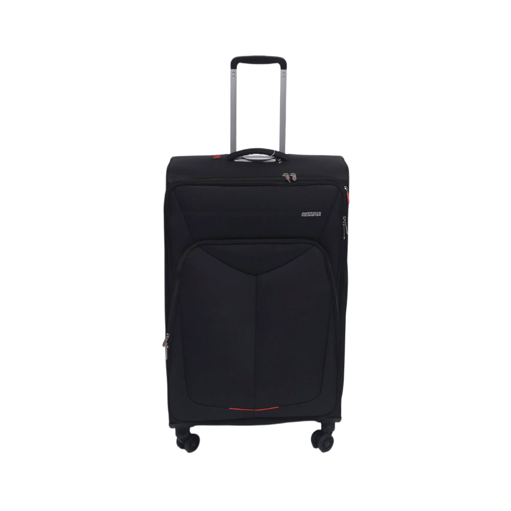 AMERICAN TOURISTER TROLLEY CASE SUMMER FUNK BLACK 28 INCH