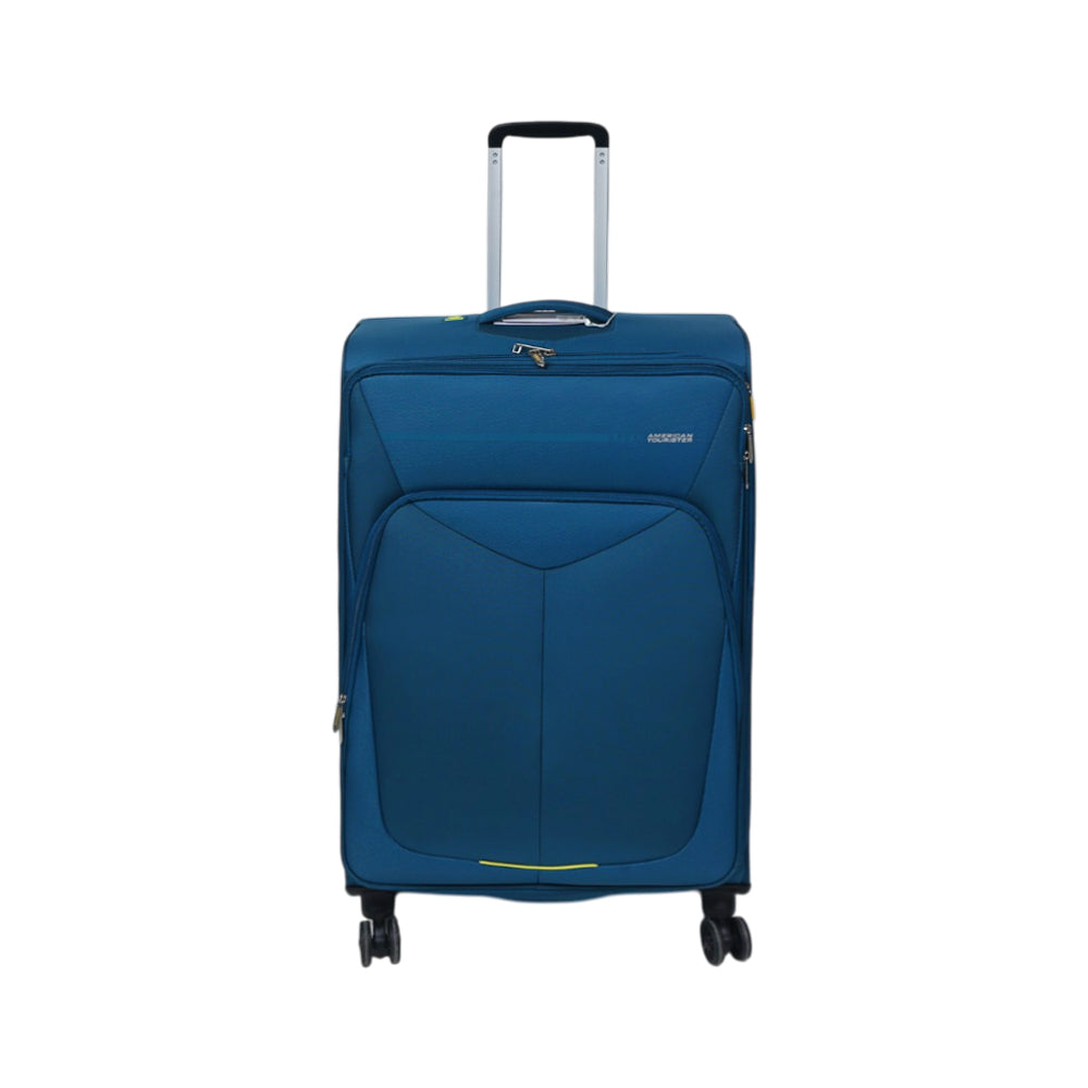AMERICAN TOURISTER TROLLEY CASE SUMMER FUNK GREEN 28 INCH
