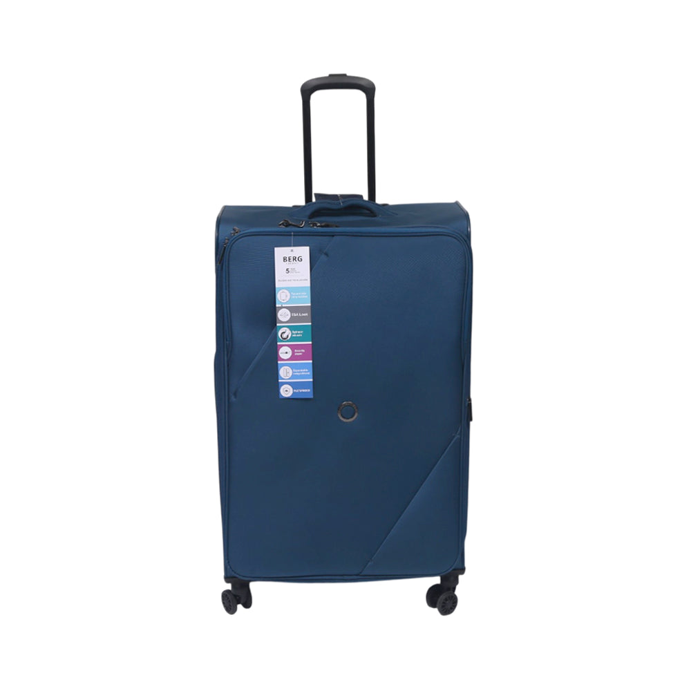 BERG GERMAN TROLLEY CASE MARINGA BLUE 28 INCH