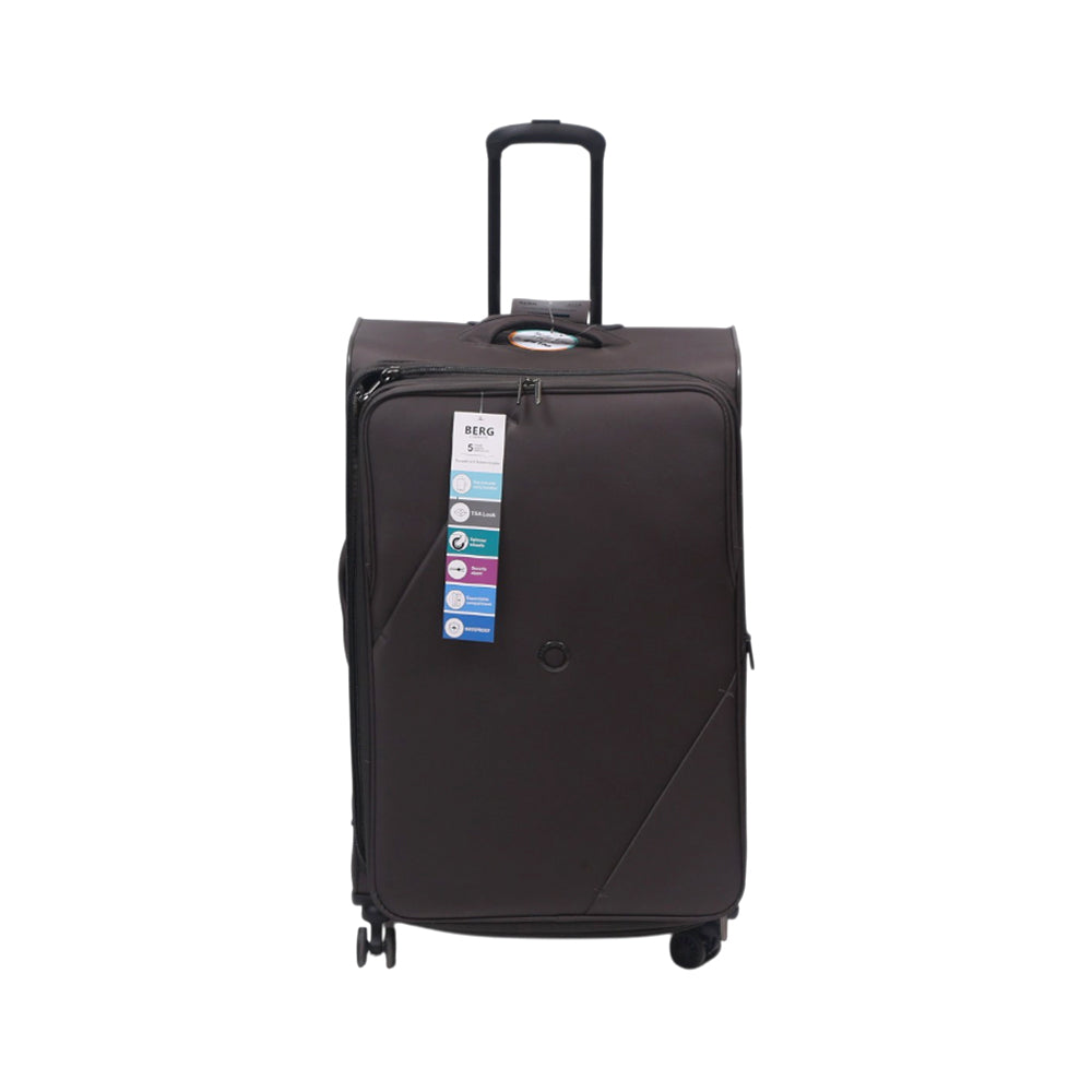 BERG GERMAN TROLLEY CASE MARINGA GREY  28 INCH