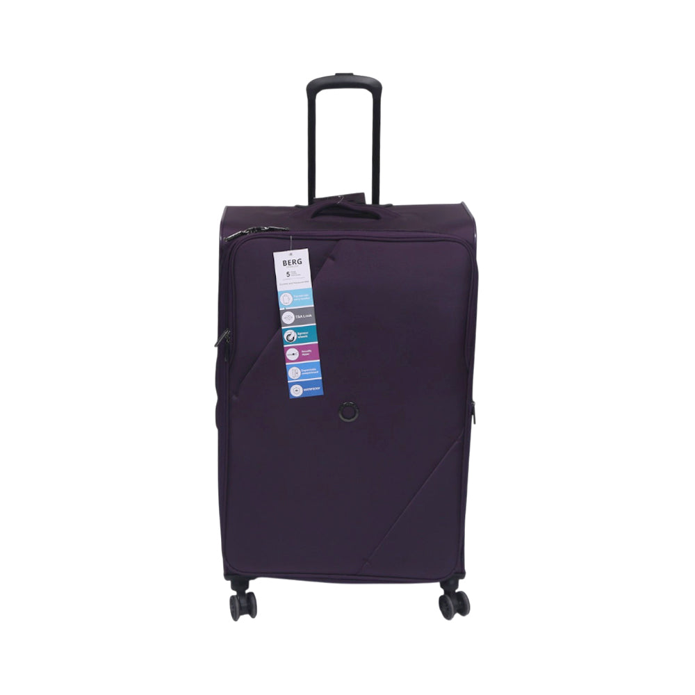 BERG GERMAN TROLLEY CASE MARINGA PURPLE 28 INCH