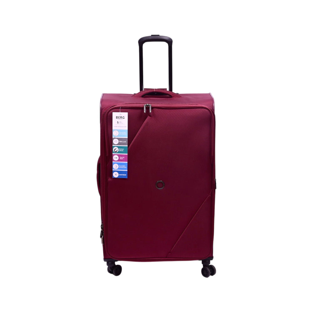 BERG GERMAN TROLLEY CASE MARINGA RED 28 INCH