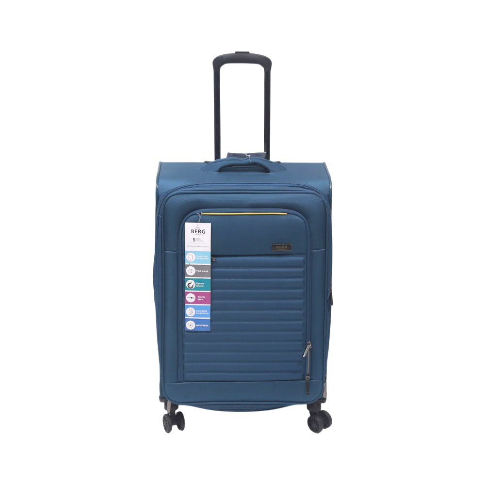 BERG GERMAN TROLLEY CASE NG GREY BLUE 24 INCH