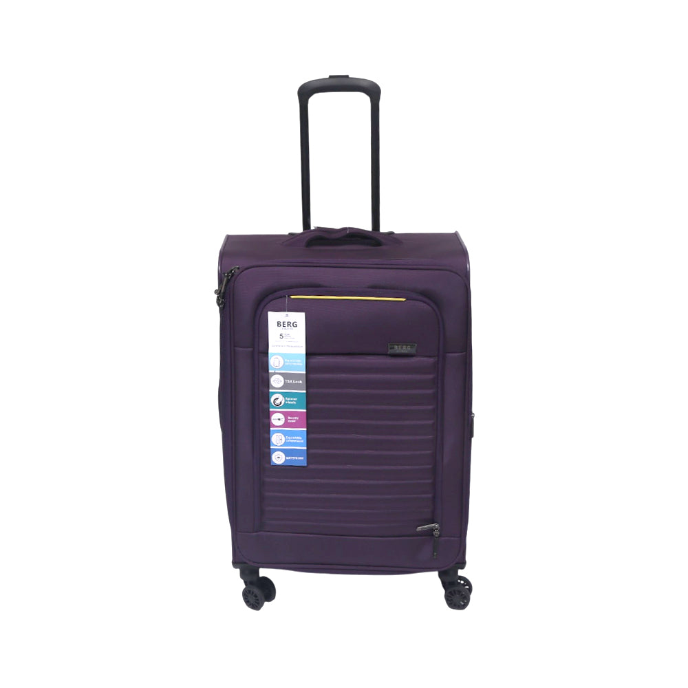 BERG GERMAN TROLLEY CASE NG PURPLE 24 INCH